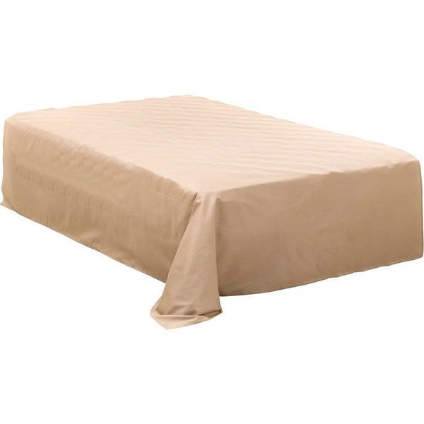 Простынь 145x215 см бежевый Ярослав 