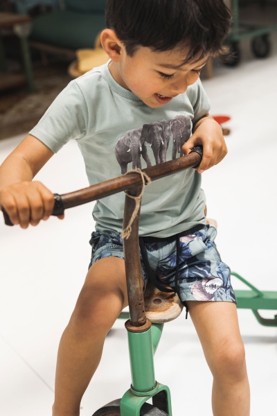 Футболка для мальчиков р.110 зеленый V42820-37 