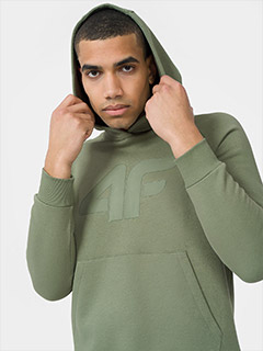 Джемпер 4F SWEATSHIRT M0870 4FSS23TSWSM0870-44S р. XL хаки