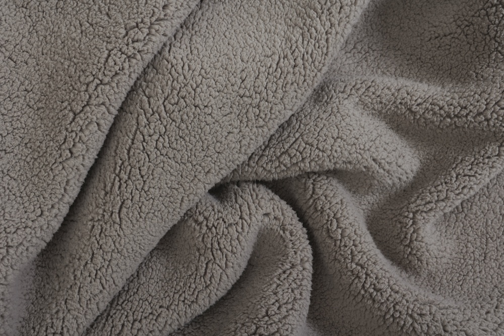 Плед Double Bonded Sherpa 150x200 см тауп La Nuit