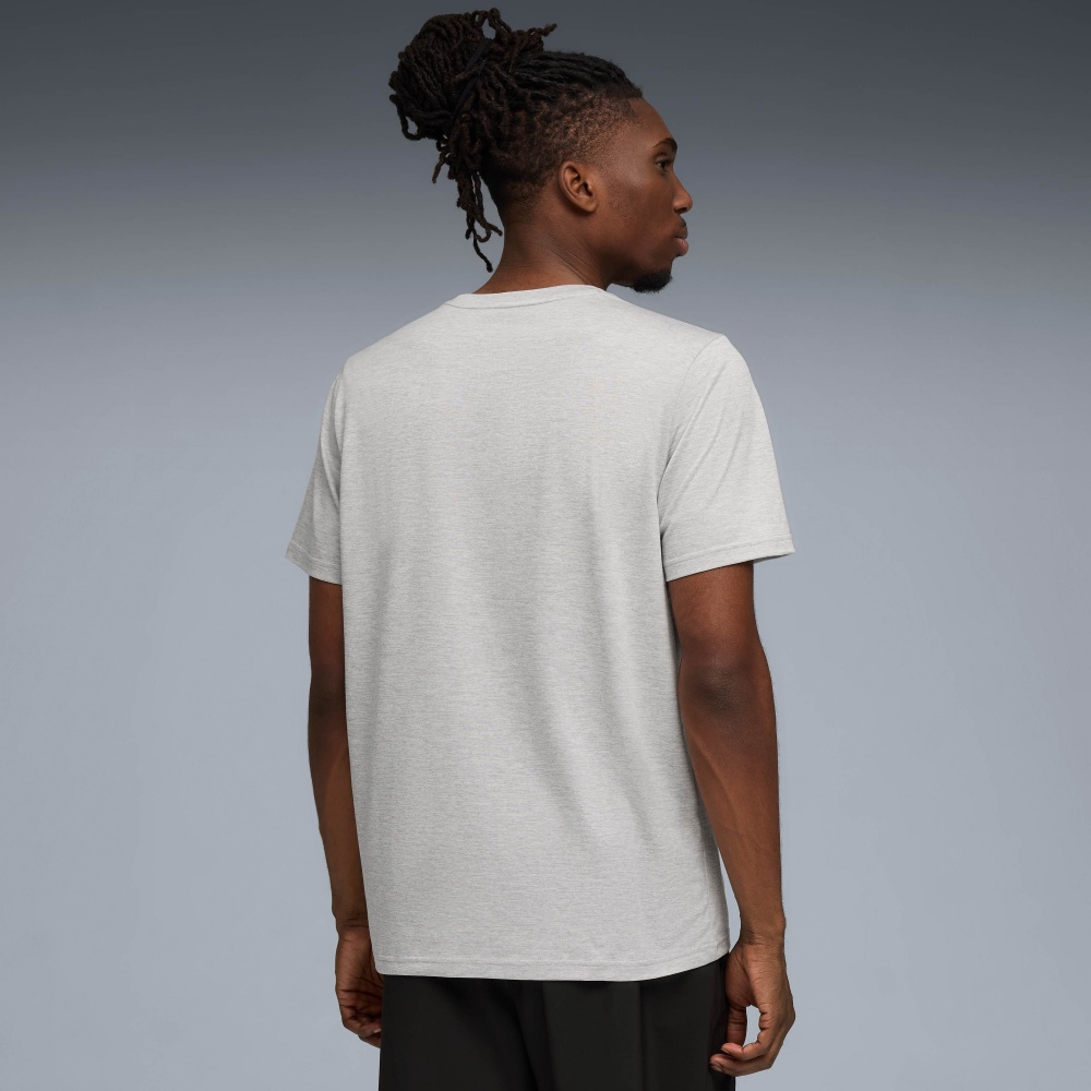 Футболка Puma TAD ESSENTIALS HEATHER CAT Tee (CF small cat) 52592004 р.S серый