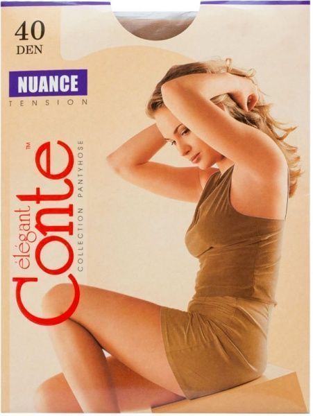 Колготки Conte NUANCE 40 den natural р. 3 бежевый 