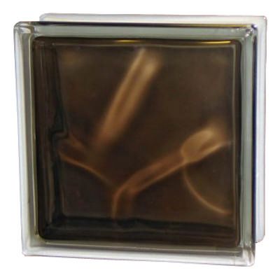 Стеклоблок бронзовый 190х190х80 мм