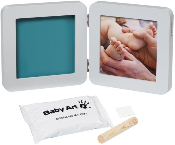 Набір для виготовлення відбитка Baby Art Подвійна рамка Пастель 3601094900