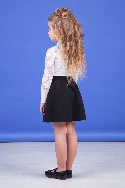 Юбка школьная 30-9015-1 Zironka р.146 черный 