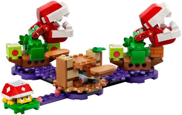 Конструктор LEGO Super Mario Головоломка з рослиною-піраньєю 71382