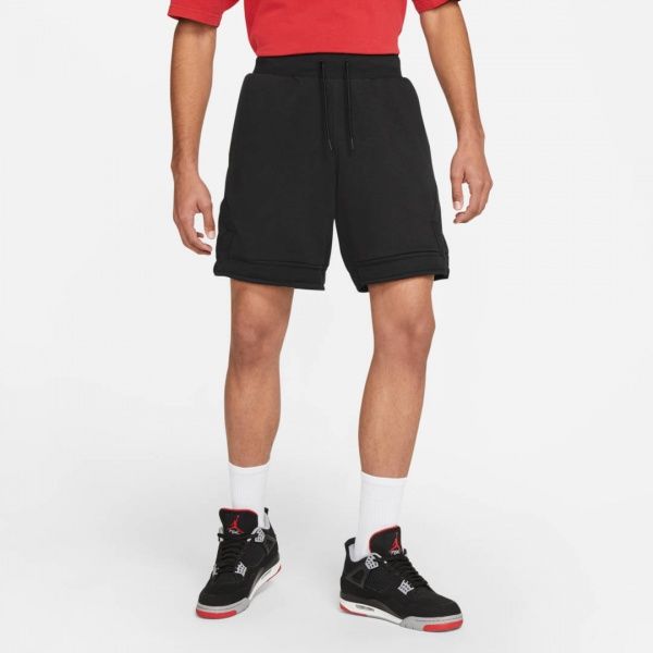 Шорти Nike M J JUMPMAN DIAMOND FLC SHORT DC7576-010 р. XL чорний