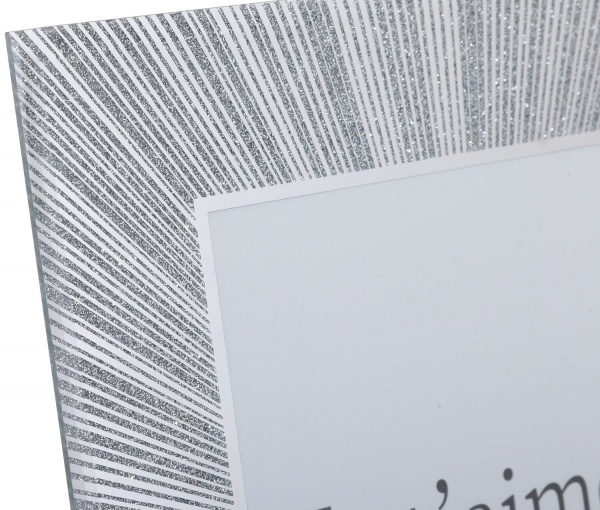 Рамка для фото Je t'aime 1 фото 13х18 см серебряный 