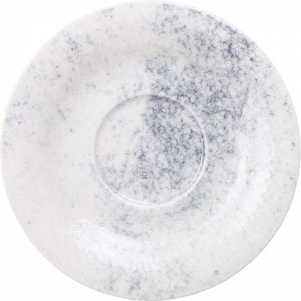 Чашка с блюдцами Smoky Alumilite 215 мл Porland