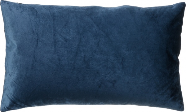 Подушка декоративна 50x30 см синій HOME&STYLING 