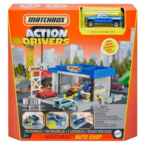 Игровой набор Matchbox Автомастерская HDL34