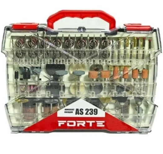 Набір насадок Forte AS 239 FORTE для гравера AS 239