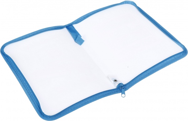 Папка на молнии В5+ 20x27,5x2 см 500 мкм Bourgeois ПП91 