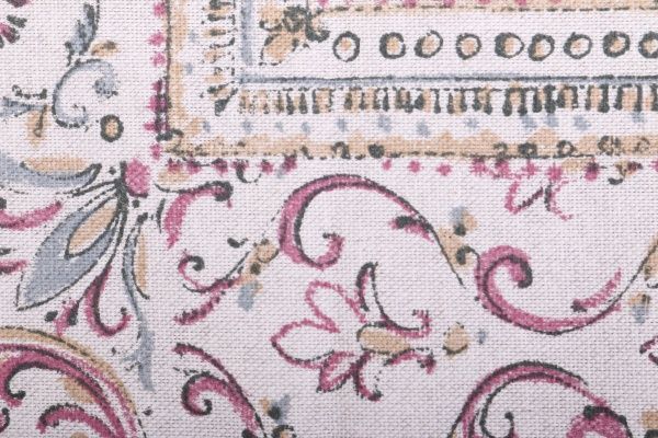 Скатерть Mosaic 140x220 см серый с рисунком Прованс 