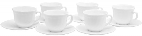 Сервіз чайний Trianon 12 предметів на 6 персон Luminarc