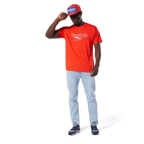 Футболка Reebok CL V UNISEX TEE DT8243 XL червоний