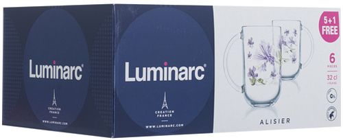 Набор чашек Troquet Alisier 6 шт. 320 мл N9667 Luminarc