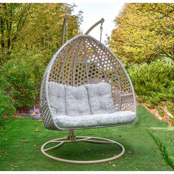 Кресло-кокон Indigo Мишель 1370х700х1360 мм бежевый