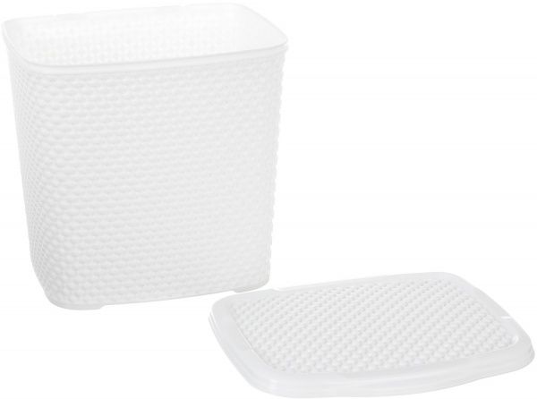 Кошик універсальний пластиковий N010 6,2 л білий 235x215x205 мм