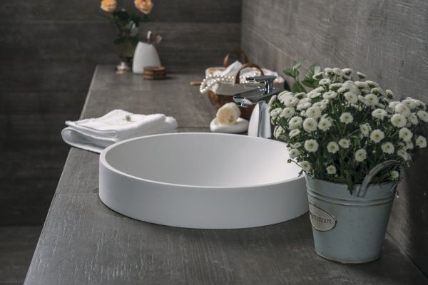 Умывальник Alex Baitler Solid Surface 435x435x130