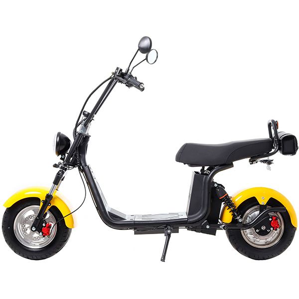 Електроскутер Maxxter Rock Black-Yellow 2000 Вт