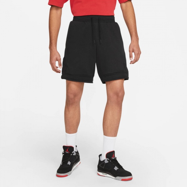 Шорти Nike M J JUMPMAN DIAMOND FLC SHORT DC7576-010 р. 2XL чорний