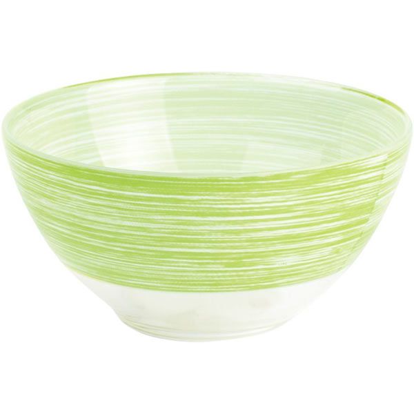 Салатник Brush Mania Green 13,2 см P1384 Luminarc