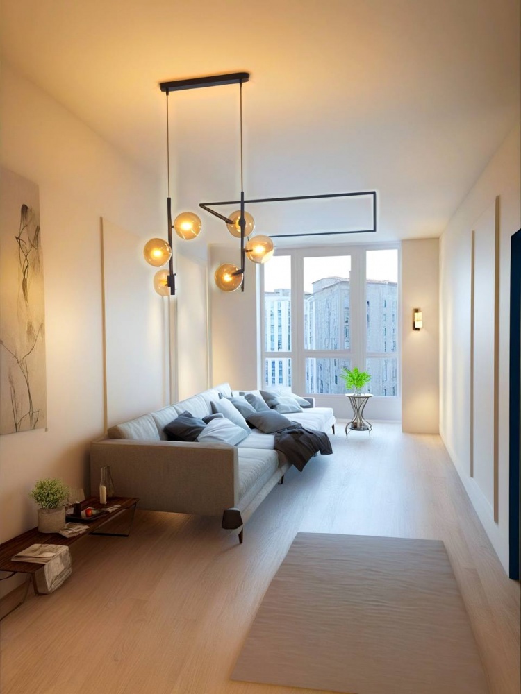 Підвіс TK Lighting ESTERA 5716 3xG9 бурштиновий 5716