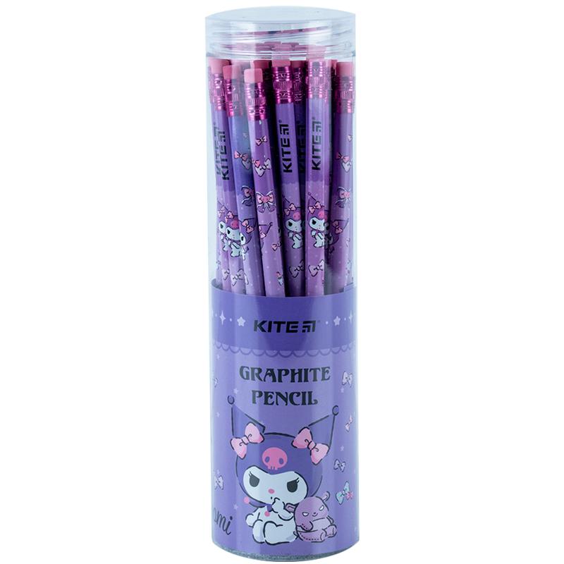 Карандаш графитный с ластиком HK24-056 KITE