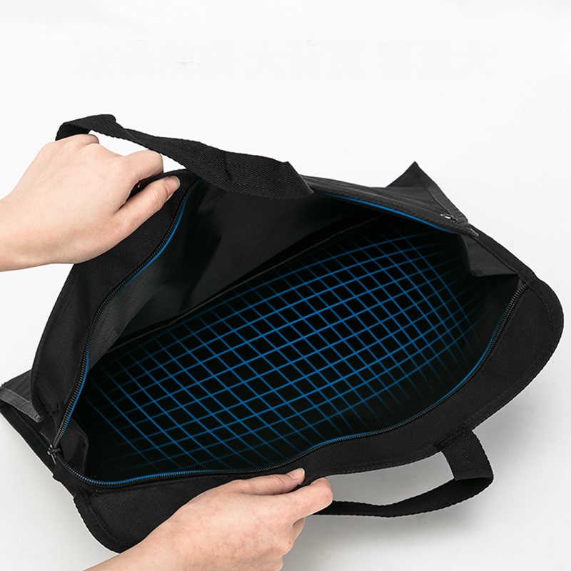 Папка-портфель 1 відділення та кишеня чорний Deli 63753