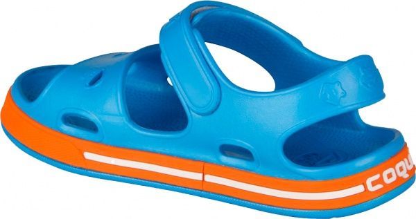 Сандалі Coqui Fobee 8852 102331 р. 33/34 блакитний із помаранчевим