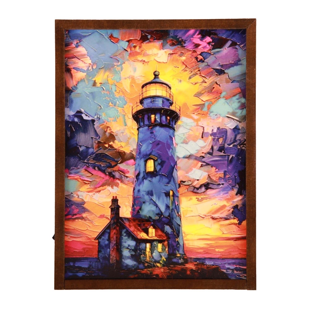 Настольная лампа декоративная The 11's На море 1x3 Вт без цоколя дуб