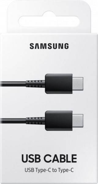 Кабель Samsung USB Type-C – USB Type-C 1 м чорний (EP-DA705BBRGRU) 