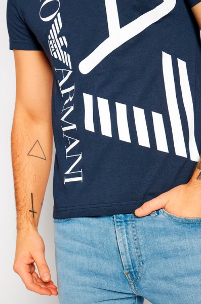 Футболка EA7 3KPT07-PJA2Z-1554 р.3XL синий