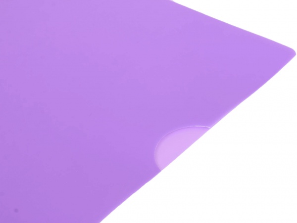 Папка-уголок А4 фиолетовый UP! (Underprice)