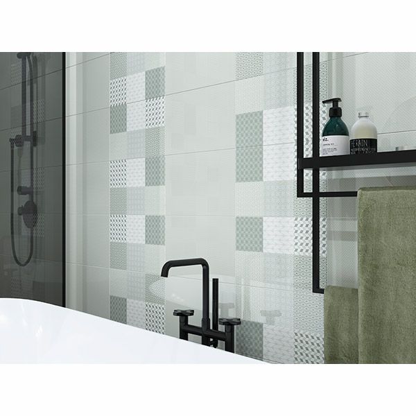 Плитка Golden Tile Verdelato Patchwork айворі А6А311 25x40 