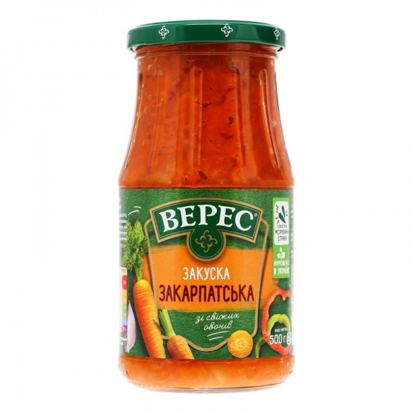 Закуска Верес Закарпатська 500 г