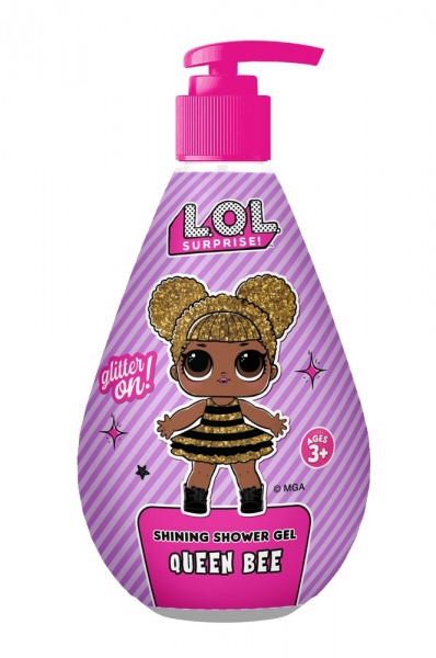 Гель для душа детский L.O.L. SURPRISE! QUEEN BEE сияющий 300 мл