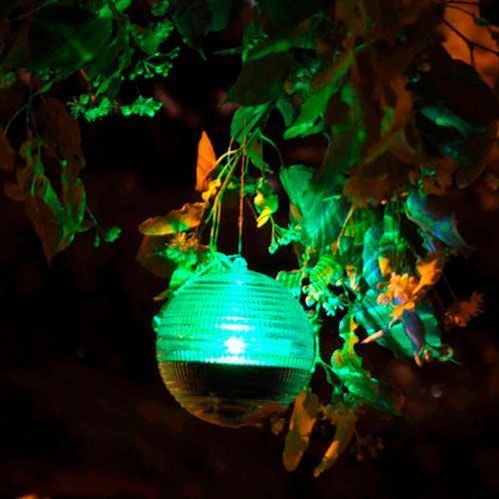 Світильник на сонячній батареї Wolta Fiore IP44 прозорий 