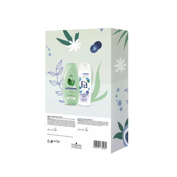 Набір подарунковий для жінок Fa Herbal & Blueberry