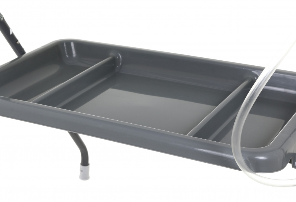 Столик пеленальный Bambinelli с ванночкой 76х76х101 см серый BB023-1