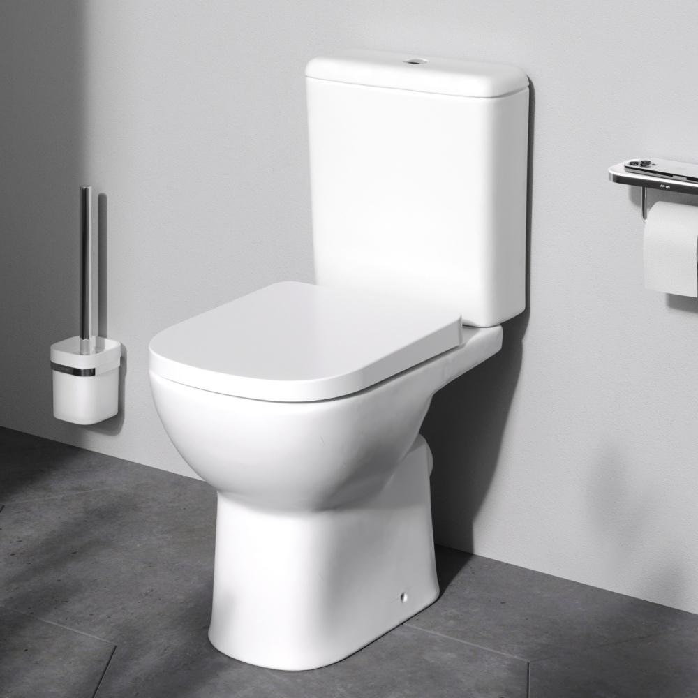 Унитаз-компакт AM.PM Sunny AquaSpin CLA8900SC с сидением микролифт