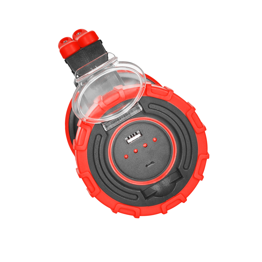 Фонарик аккумуляторный Stark LED L-1-01 Li 350 Lm черный/красный 243000101