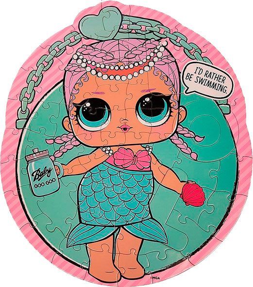 Пазл Spin Master Кукла L.O.L. Surprise со стикерами для украшения
