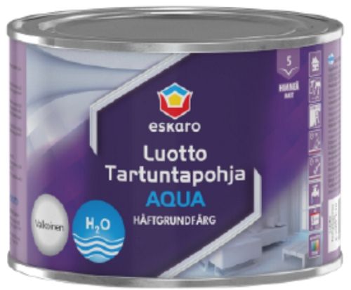 Ґрунтувальна фарба водоемульсійна Eskaro Luotto Tartuntapohja Aqua мат 0,45л 0,55кг