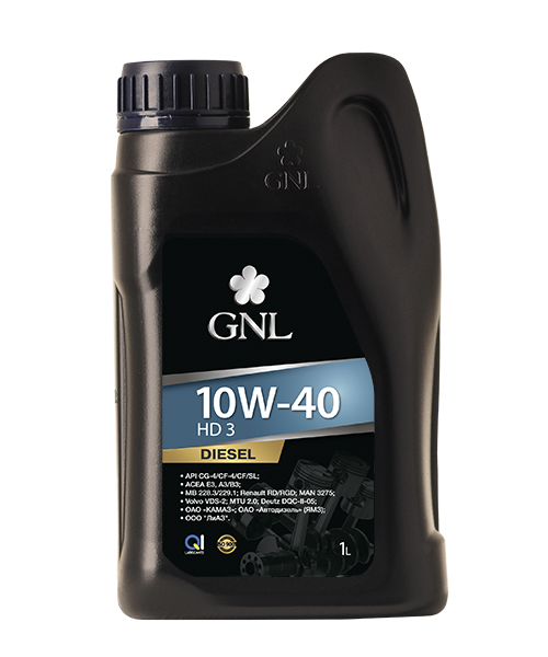 Моторное масло GNL HD 3 API CG-4/SL 10W-40 1 л (60289001)