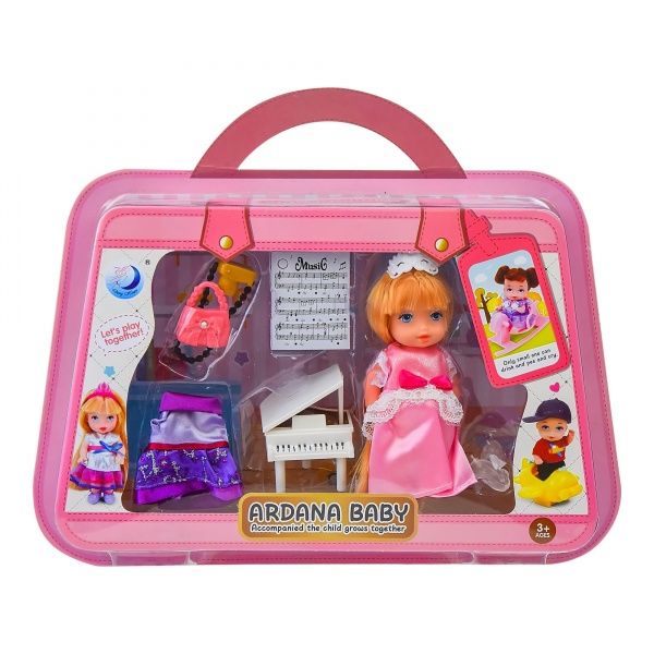 Ляльковий набір Shantou A616 у валізі , 3 в асортименті