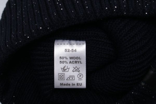 Шапочка детская унисекс Pompona р.52-54 темно-синий 20 Z P 115 