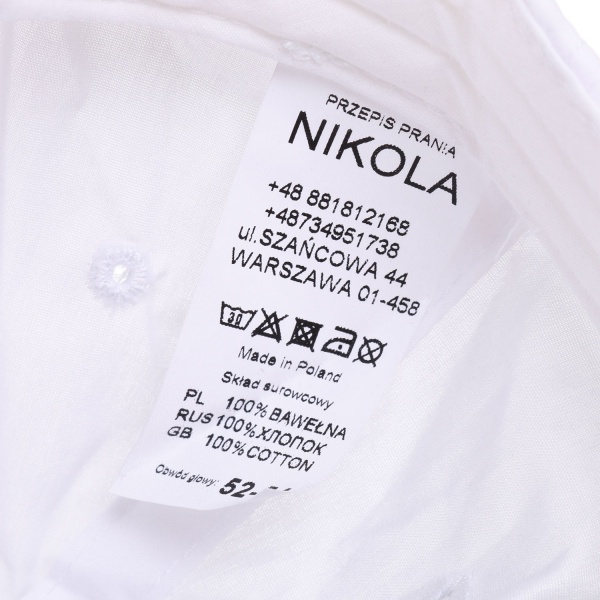 Кепка для девочек Pampona 21 L 02 р.52 серебряный 