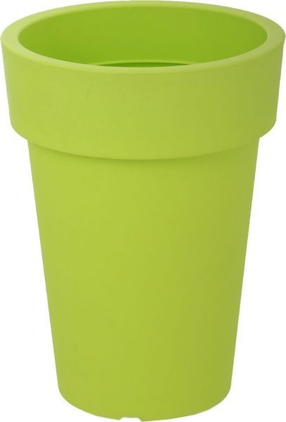 Горшок пластиковый Prosperplast Lofly slim круглый 38,2л лайм (70708-389) 